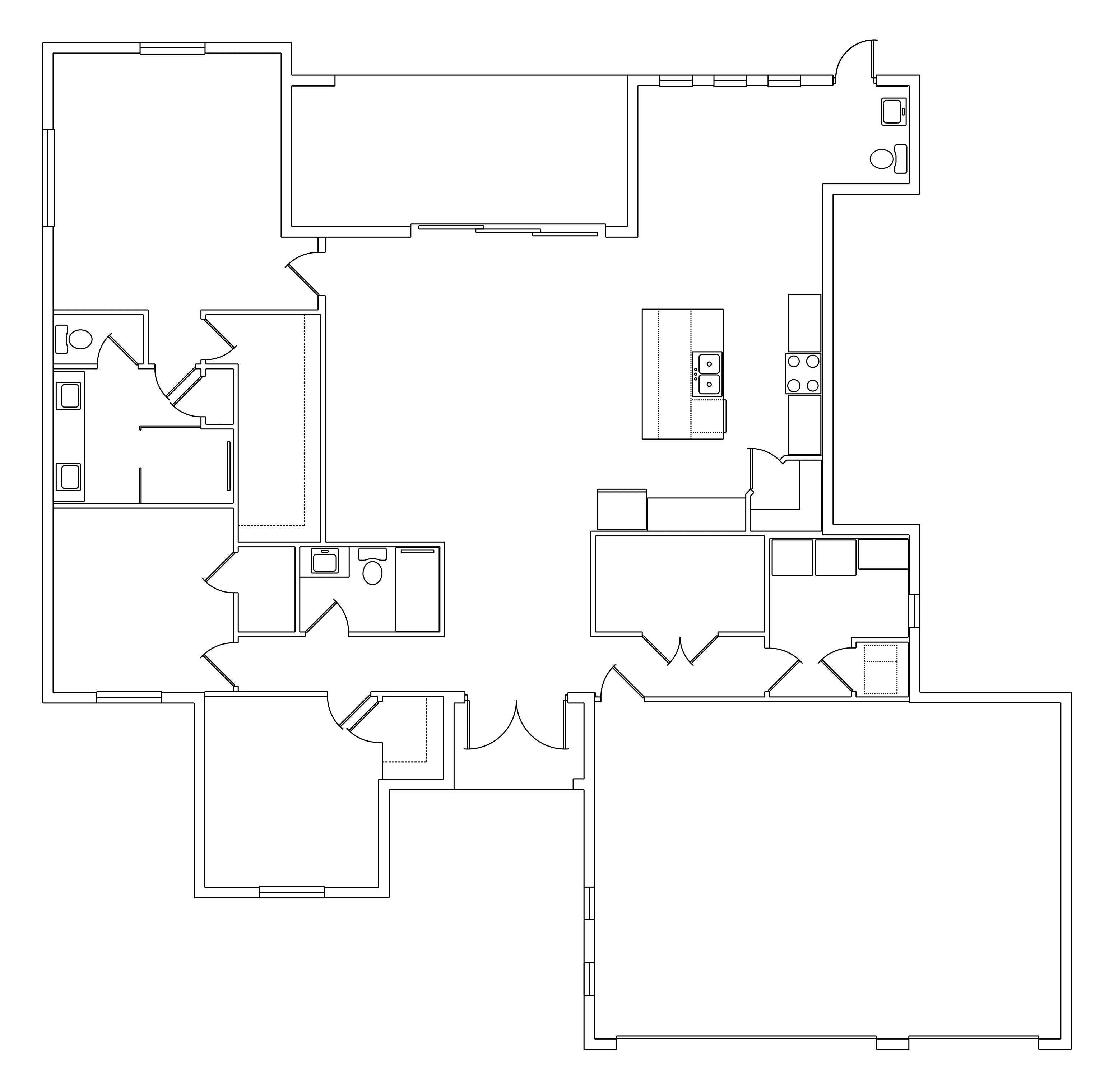 Floor plan of San Juan Model, DCI Corp. Constructions